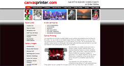 Desktop Screenshot of canvasprinter.com
